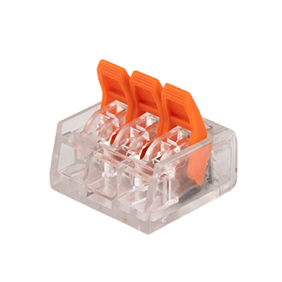 Клемма монтажная СМК PTC-3P 221-413   450V 32A 0,14-4.0) мм2