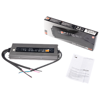 Блок питания IP67 для светодиодной ленты 24V