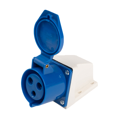 Розетка стационарная наружная PPC 123 32A 220V IP44
