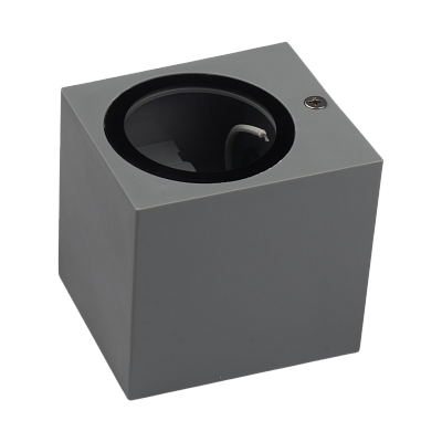 Светильник фасадный PDL-S 72080 GU10-1 GR 230V IP65