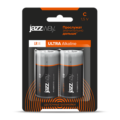 Батарейки, ULTRA ALKALINE (Щелочные) LR14UP-2B
