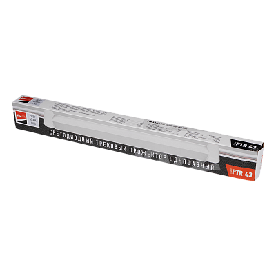 Трековый светодиодный светильник PTR 4324R 24W 4000K 120° WH IP40