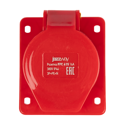 Розетка стационарная скрытая PPC 415 16A 380V IP44