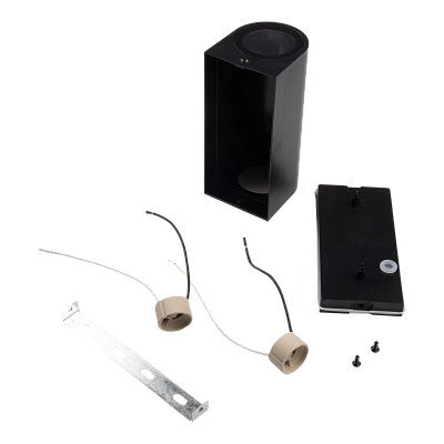 Светильник фасадный PDL-R 72150 GU10 -2 BL 230V IP65