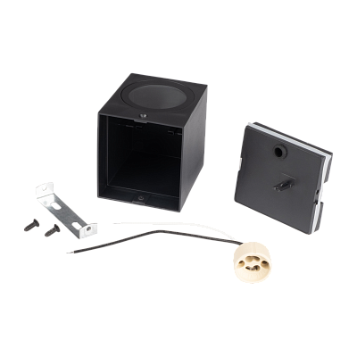 Светильник фасадный PDL-S 72080 GU10-1 BL 230V IP65