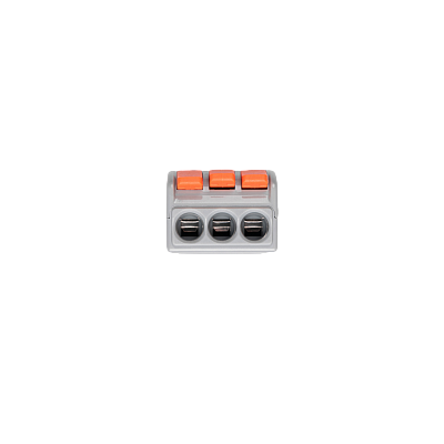 Клемма монтажная CMK PTC-3P 463 BL/3   450V 41A 0,5-6,0  мм2