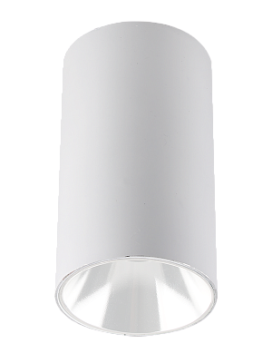 Светильник накладной PDL-R 14080 GU10 WH/WH