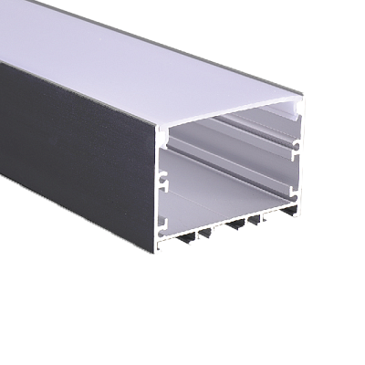 Комплект из анодированного накладного профиля PAL 5035-BLACK