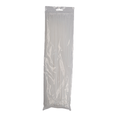 Кабельная стяжка PCT 4,8x350-100WH PA6.6 Jazzway (100 шт/уп) 