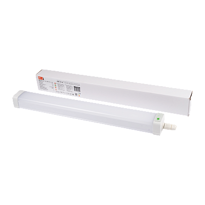Светильник светодиодный пылевлагозащищенный PWP-C3-E1 600 18w 4000K с БАП IP65
