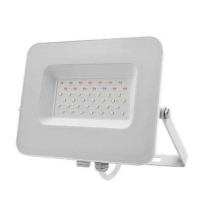 Прожектор светодиодный PFL RGB 30w WH