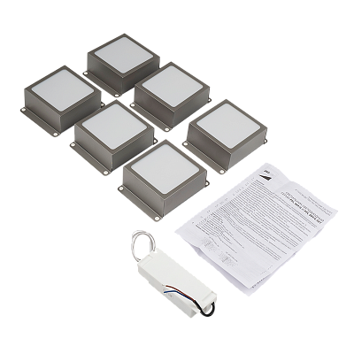 Панель светодиодная PPL 089/G OPAL 42W 4000K GREY IP40 /комплект/
