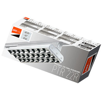 Трековый светильник светодиодный PTR 2260R 3S 60w 4000 K WH