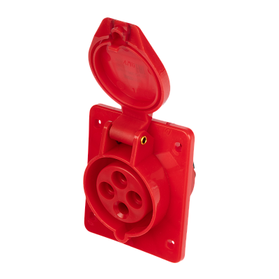Розетка стационарная скрытая  PPC 414 16A 380V IP44