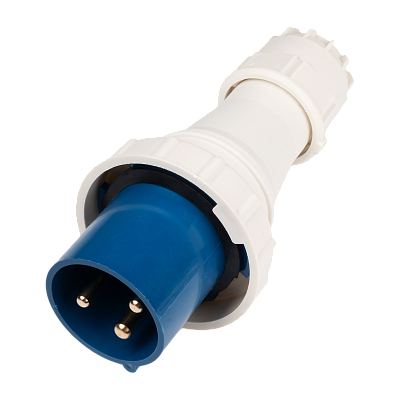 Вилка переносная PPC 033 63A 220V IP67