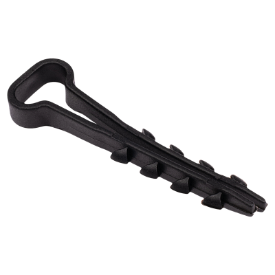 Дюбель-хомут PCD-F 05x08-45-100BL PA6.6 Jazzway (100 шт/уп)