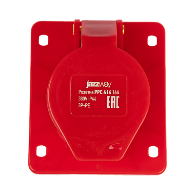 Розетка стационарная скрытая  PPC 414 16A 380V IP44