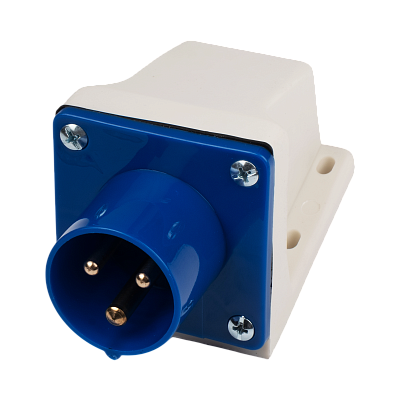 Вилка стационарная PPC 513 16A 220V IP44
