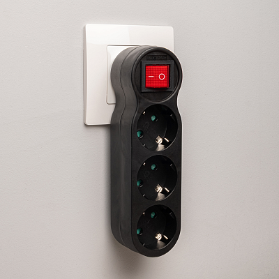 Разветвитель JAZZway AD-3GS-bk