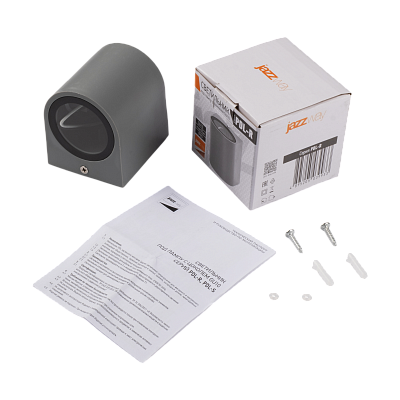 Светильник фасадный PDL-R 72080 GU10 -1 GR 230V IP65