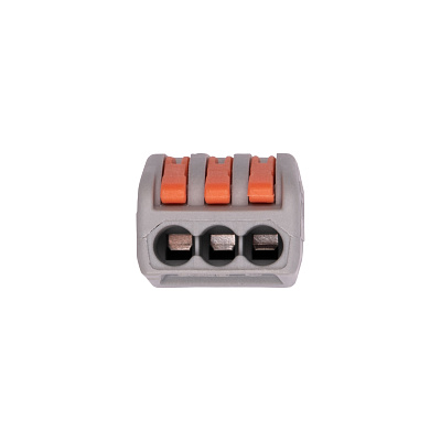 Клемма монтажная СМК PTC-3P 222-413 BL/10   450V 32A 0,08-2,5(4,0) мм2