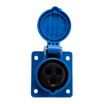 Розетка стационарная скрытая PPC 413 16A 220V IP44