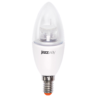Лампа светодиодная PLED- SP CLEAR C37 7w CL 4000K 540 Lm E14 Jazzway 