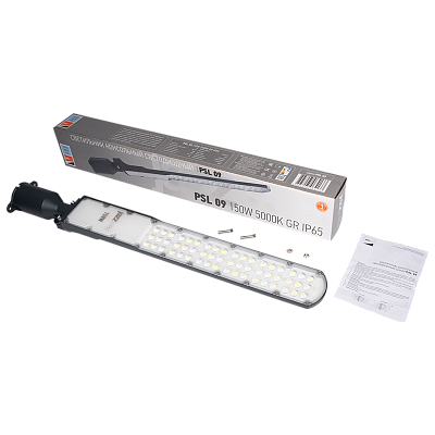 Светильник светодиодный консольный PSL 09 50W 4000K GR IP65