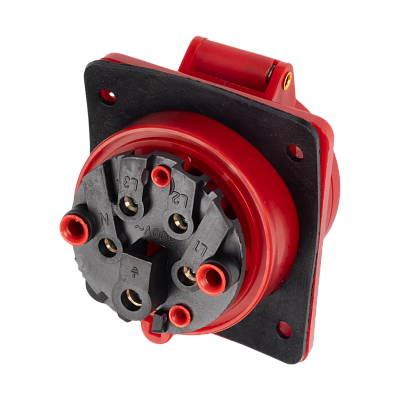 Розетка стационарная скрытая PPC 415 16A 380V IP44