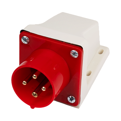 Вилка стационарная PPC 514 16A 380V IP44