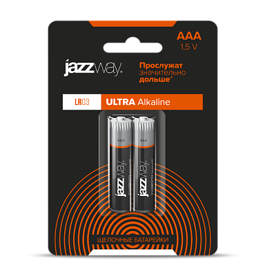Батарейки, ULTRA ALKALINE (Щелочные) LR03UP-2B