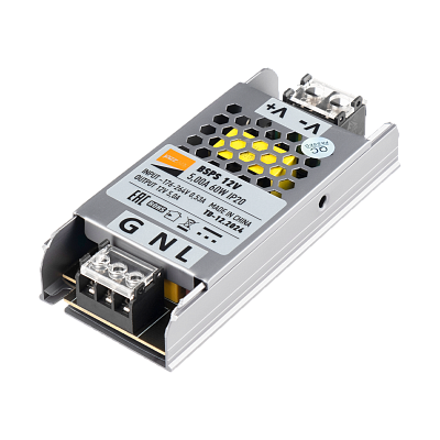 Блок питания IP20 для светодиодной ленты 12V