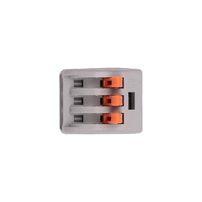 Клемма монтажная СМК PTC-3P 222-413 BL/10   450V 32A 0,08-2,5(4,0) мм2