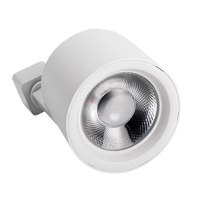 Трековый светильник светодиодный PTR 0510 10w 4000K 24° WH IP40