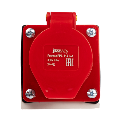 Розетка стационарная наружная PPC 114 16A 380V IP44