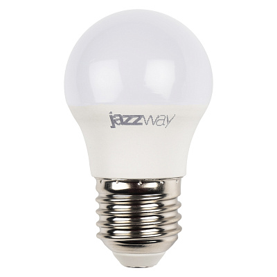 Лампа светодиодная PLED- SP G45 7w E27 4000K 230/50 Jazzway 