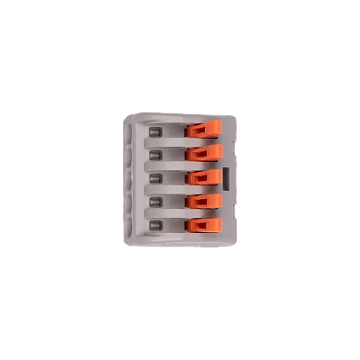 Клемма монтажная СМК PTC-5P 222-415 BL/5   450V 32A 0,08-2,5(4,0) мм2