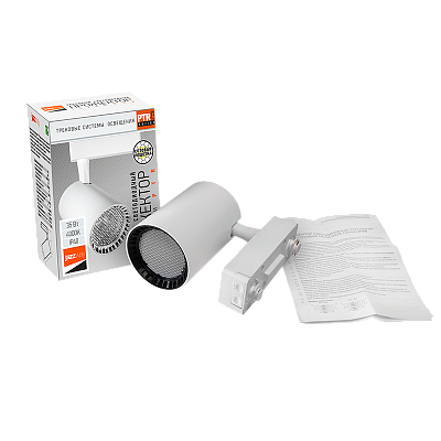 Трековый светильник светодиодный PTR 1335 35w WH/WH