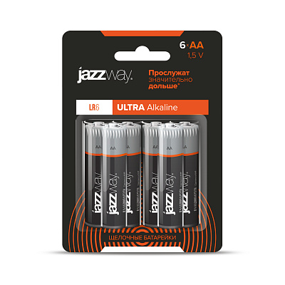 Батарейки, ULTRA ALKALINE (Щелочные) LR6UP-6B