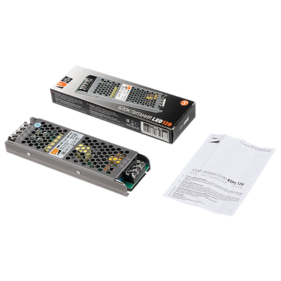 Блок питания IP20 для светодиодной ленты 12V