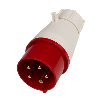 Вилка переносная  PPC 015 16A 380V IP44