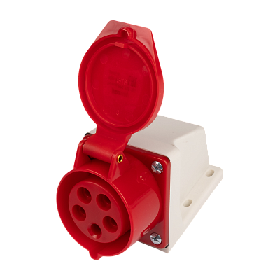 Розетка стационарная наружная PPC 115 16A 380V IP44