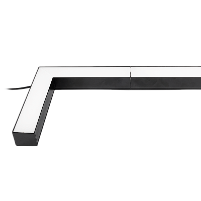 Cветильник накладной PSO-02 L 16W 4000K BLACK IP40 