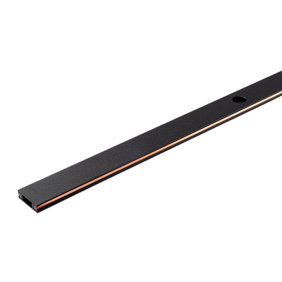 Шинопровод черный низковольтный MTR16 1M-BL для трековых систем MTR