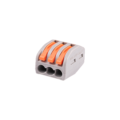 Клемма монтажная СМК PTC-3P 222-413   450V 32A 0,08-2,5(4,0) мм2