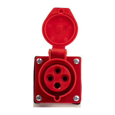 Розетка стационарная наружная PPC 114 16A 380V IP44