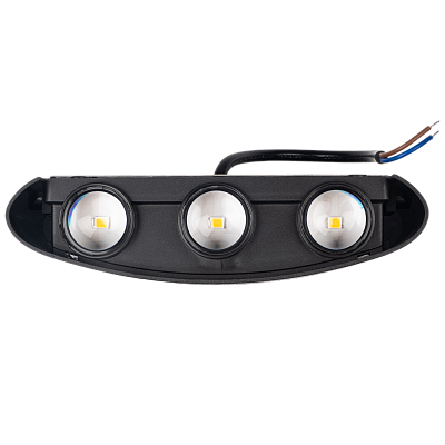 Светильник светодиодный настенный PWL-81170 6W+4W 4000K BL 230V IP54