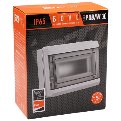 Распределительный бокс PDB/W 3008 GR (ЩРН-ПГ- 8) IP65
