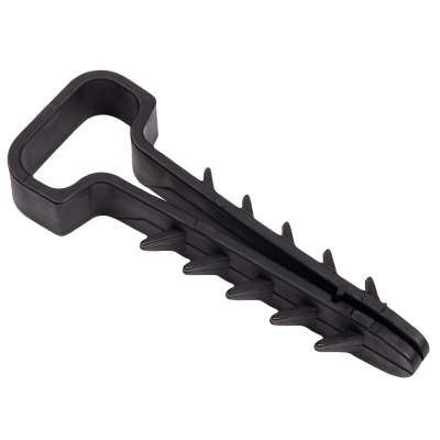 Дюбель-хомут PCD-F 06x12-45-100BL PA6.6 Jazzway (100 шт/уп)